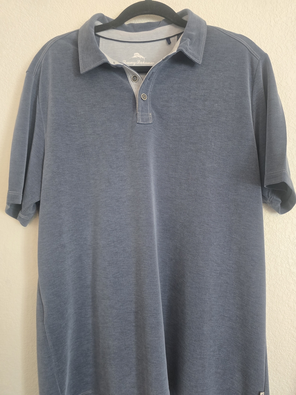 Tommy Bahama Men's Washed Indigo Polo Size L